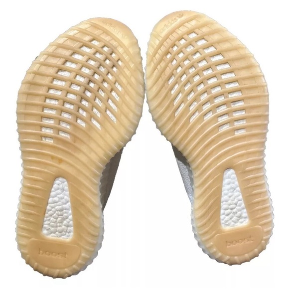 Men’s Size 9 - adidas Yeezy Boost 350 V2 Low Cream White / Triple White - Picture 8 of 10